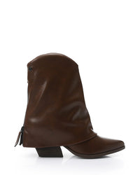 GPS-DVTX-015 Pointed Toe Shape Mid Calf Boots