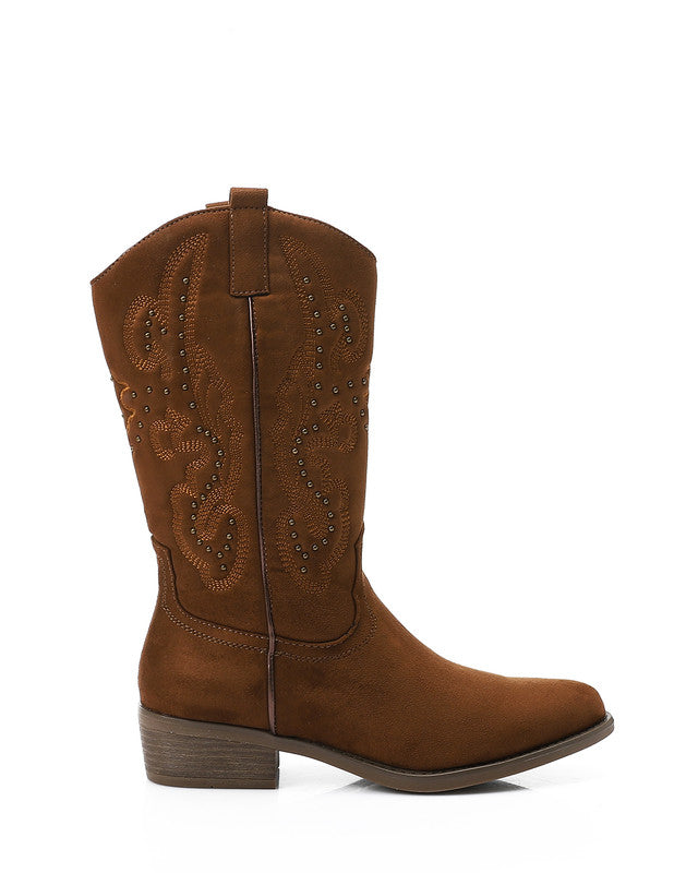 GPS-DVTX-016 Slip On Cowboy Boots