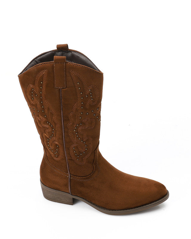 GPS-DVTX-016 Slip On Cowboy Boots