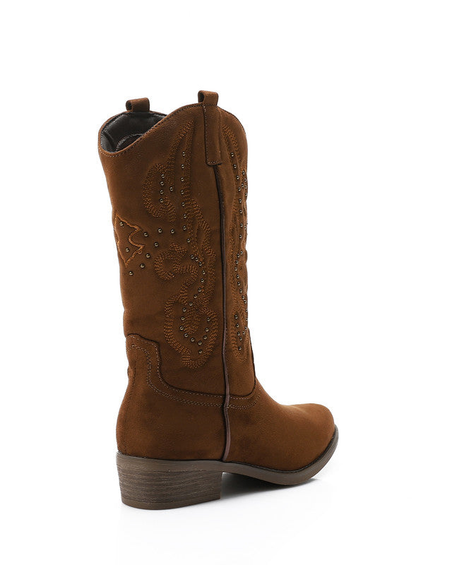 GPS-DVTX-016 Slip On Cowboy Boots