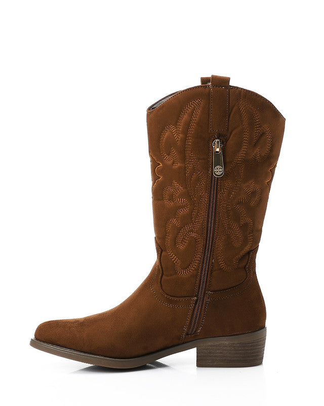 GPS-DVTX-016 Slip On Cowboy Boots