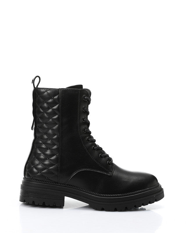 GPS-DVTX-017 Studded Combat Ankle Boots