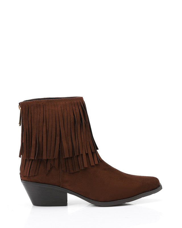 GPS-DVTX-018 Suede Ankle Boot