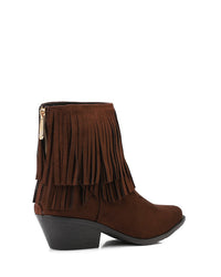 GPS-DVTX-018 Suede Ankle Boot