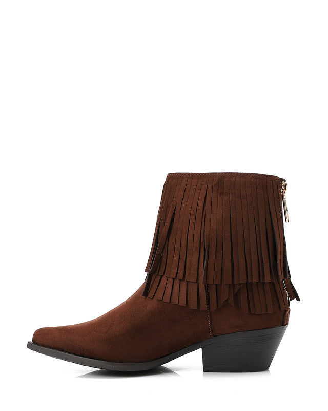 GPS-DVTX-018 Suede Ankle Boot