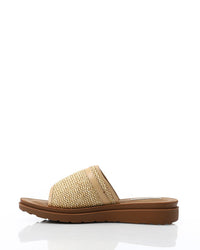 HOG-DJTX-006 Raffia-Textured Comfort Slide