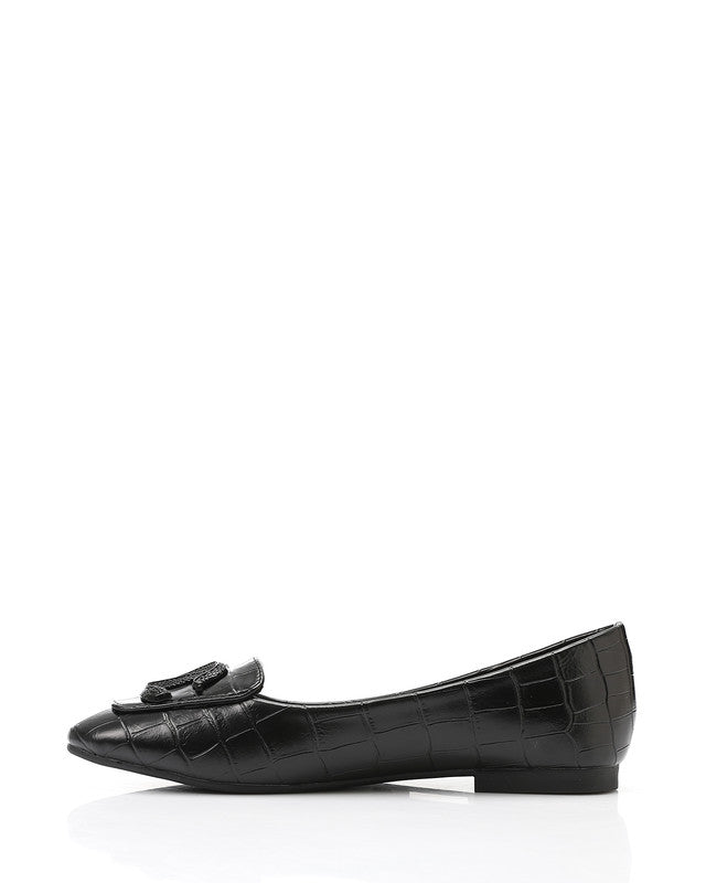 HOT-DVTX-001 Round Toecap Ballerina Shoes