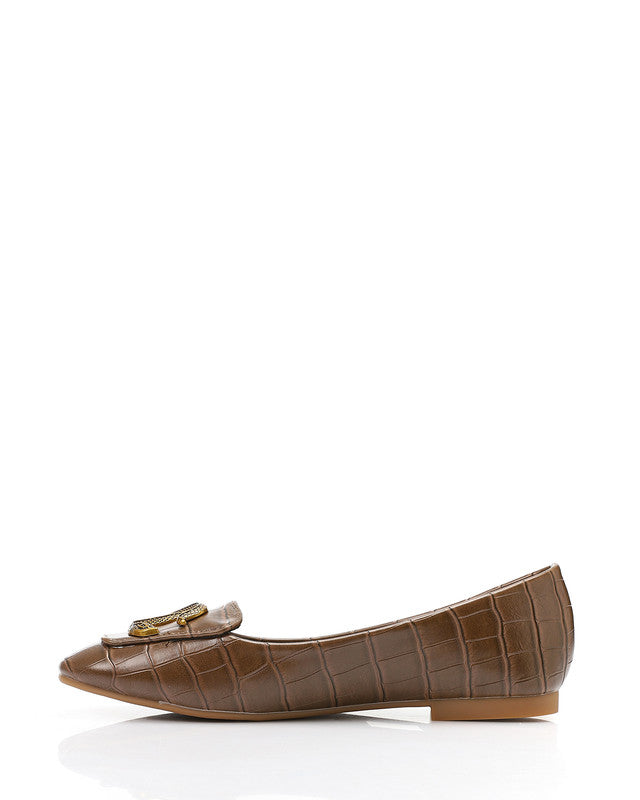 HOT-DVTX-001 Round Toecap Ballerina Shoes
