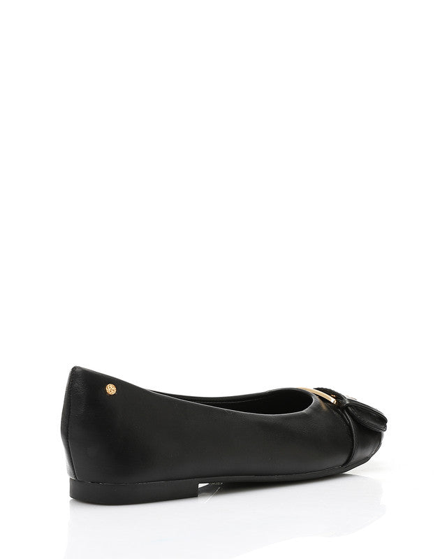 HOT-DVTX-003 Round Toe Cap Buckle Ballerina