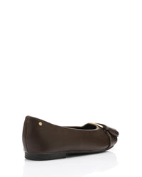 HOT-DVTX-003 Round Toe Cap Buckle Ballerina