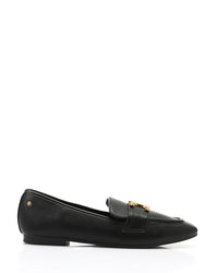 HOT-DVTX-004 Leather Buckle Loafer
