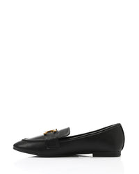 HOT-DVTX-004 Leather Buckle Loafer