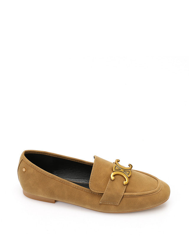 HOT-DVTX-004 Leather Buckle Loafer