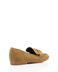 HOT-DVTX-004 Leather Buckle Loafer
