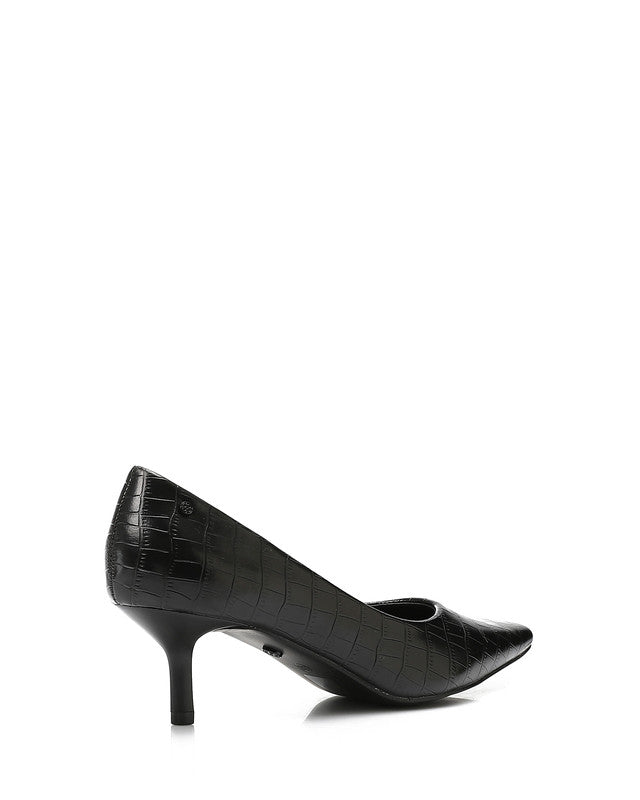 HOT-DVTX-005 Croc Mid Heel