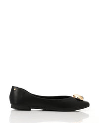 HOT-DVTX-014 With A Gold Middle Buckle Plain Ballerina