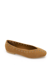 HOT-DVTX-015 Studed Slip On Ballerina
