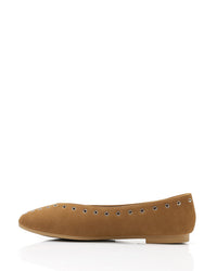 HOT-DVTX-015 Studed Slip On Ballerina