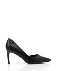 HUA-DVTX-001 Suede Side Open Pointed Heels