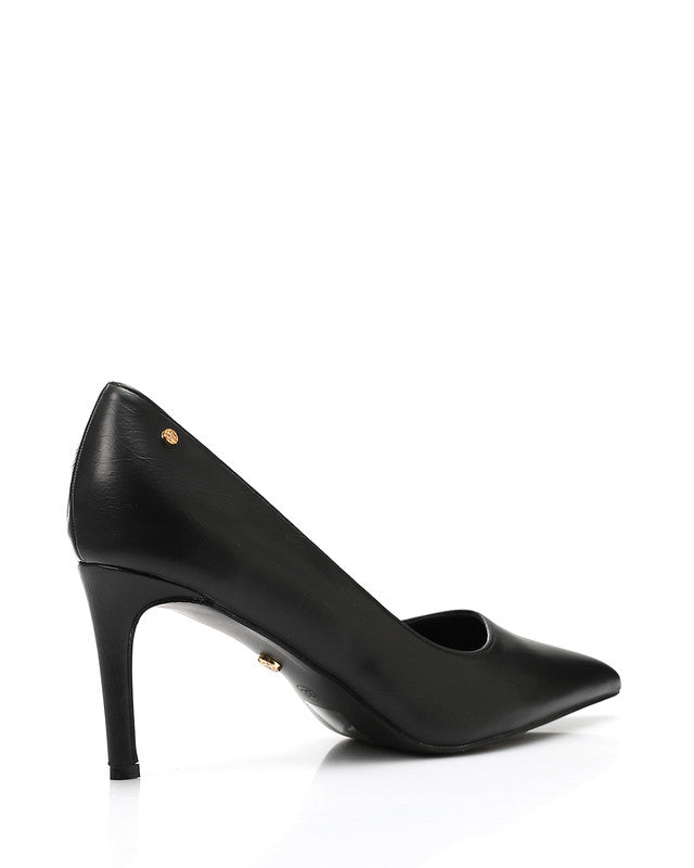 HUA-DVTX-001 Suede Side Open Pointed Heels