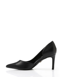 HUA-DVTX-001 Suede Side Open Pointed Heels