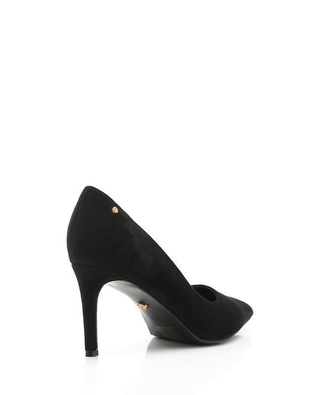 HUA-DVTX-001 Suede Side Open Pointed Heels