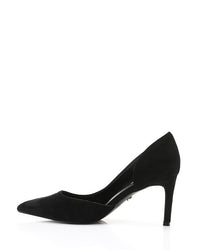 HUA-DVTX-001 Suede Side Open Pointed Heels