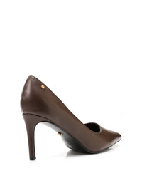 HUA-DVTX-001 Suede Side Open Pointed Heels
