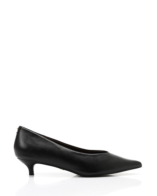 HUA-DVTX-003 Basic Pointed Toecap Leather Heels