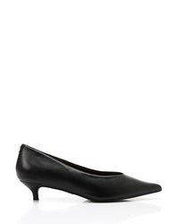 HUA-DVTX-003 Basic Pointed Toecap Leather Heels
