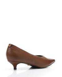 HUA-DVTX-003 Basic Pointed Toecap Leather Heels