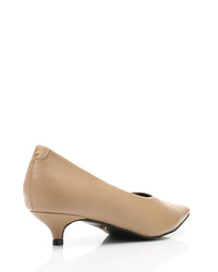 HUA-DVTX-003 Basic Pointed Toecap Leather Heels
