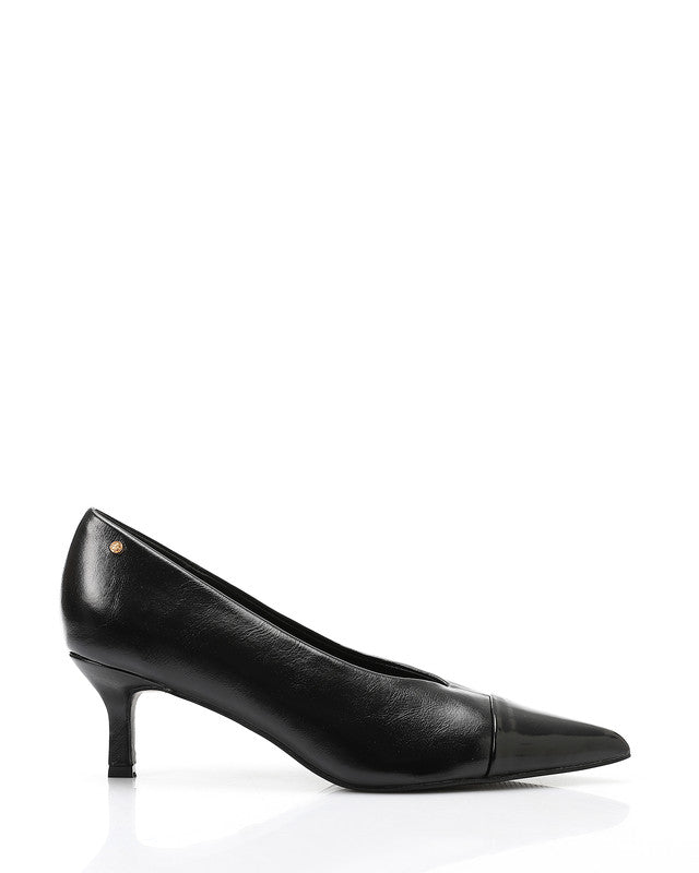 HUA-DVTX-004 Pointed Toecap Skin Leather Heel