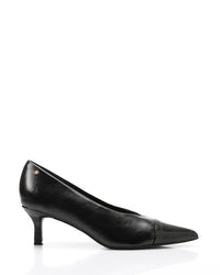 HUA-DVTX-004 Pointed Toecap Skin Leather Heel