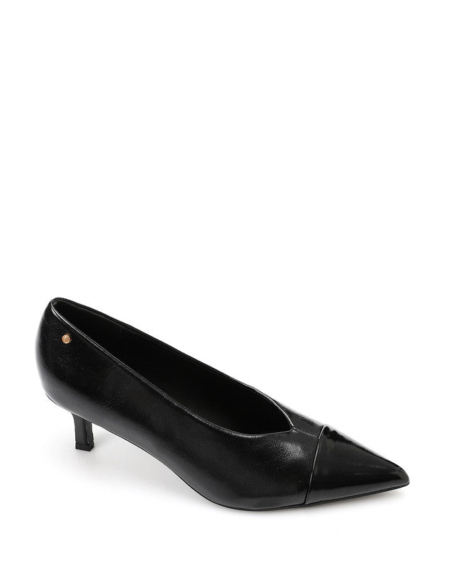 HUA-DVTX-004 Pointed Toecap Skin Leather Heel