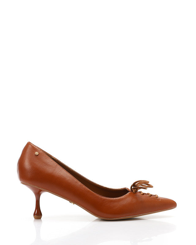 HUA-DVTX-005 Leather Plain Stylish Heels