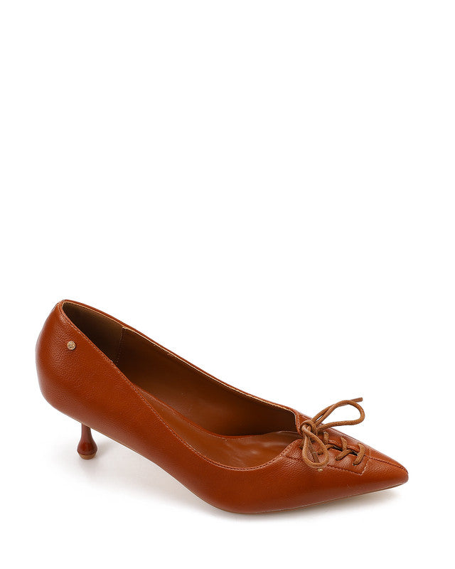HUA-DVTX-005 Leather Plain Stylish Heels