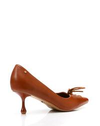 HUA-DVTX-005 Leather Plain Stylish Heels