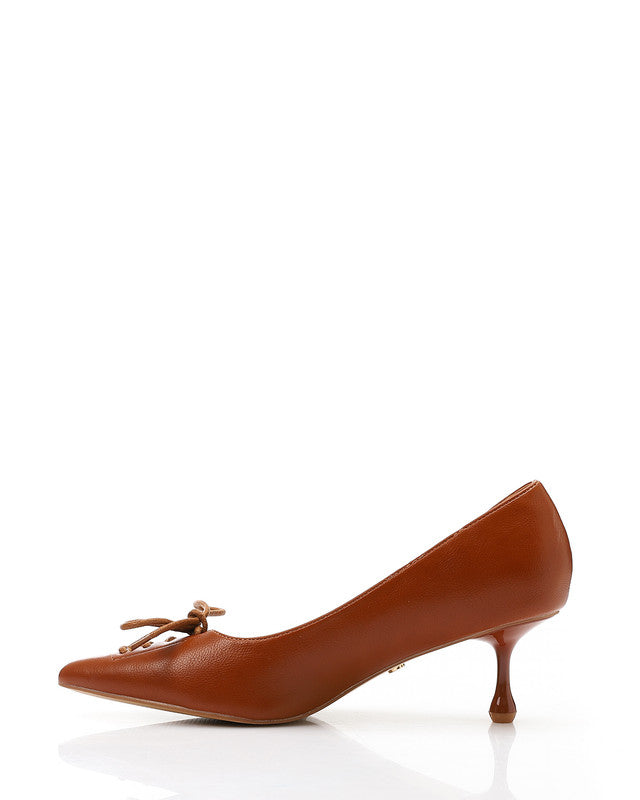 HUA-DVTX-005 Leather Plain Stylish Heels