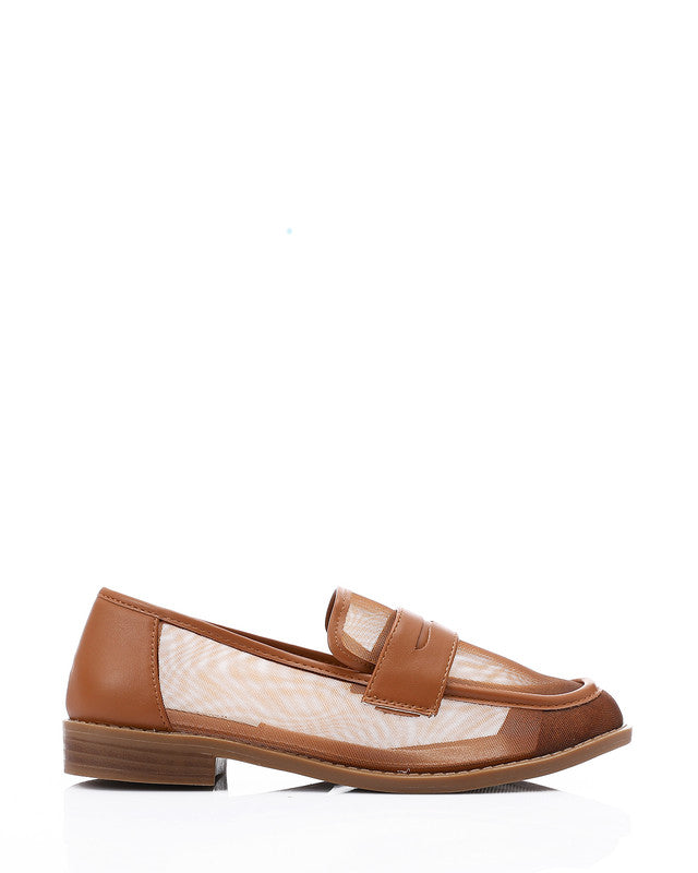 JAL-DJTV-001 Mesh Slip-On Flat Loafer