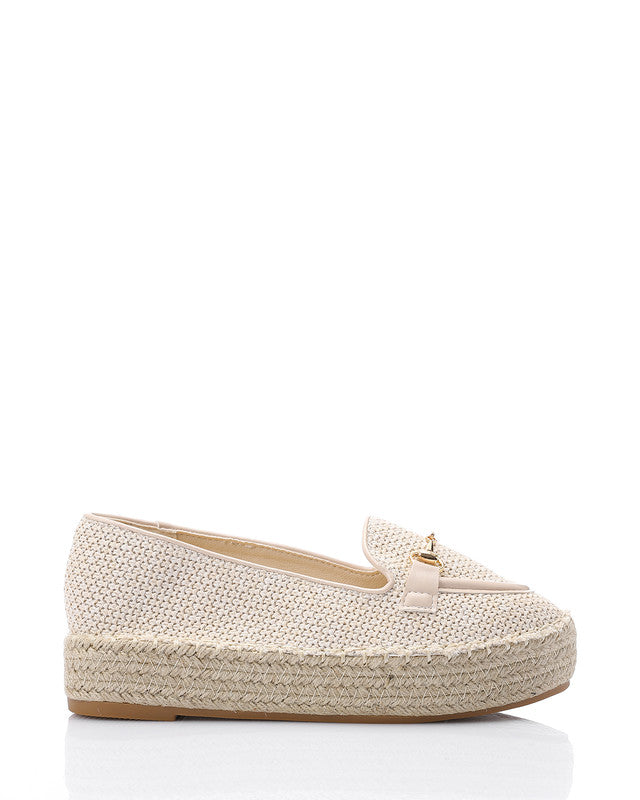 JAL-DJTV-012 Round Toecap Flat Shoes