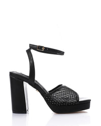 JAL-DJTV-017 Mesh Buckle Closure Sandals