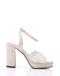 JAL-DJTV-017 Mesh Buckle Closure Sandals