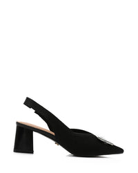 JAL-DJTV-040 Decorative Buckle Ribbed Pump