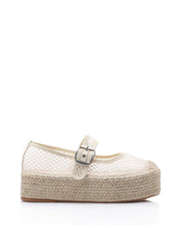 JAL-DJTV-041 Buckle Closure Flat Shoes