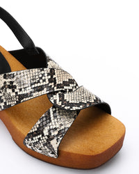 JAL-DJTV-049 Crisscross Wedge Sandals