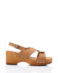 JAL-DJTV-049 Crisscross Wedge Sandals