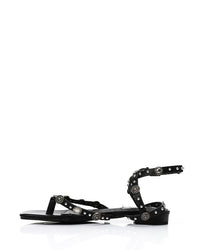 JAL-DJTV-051 Studded Strap Thong Sandal