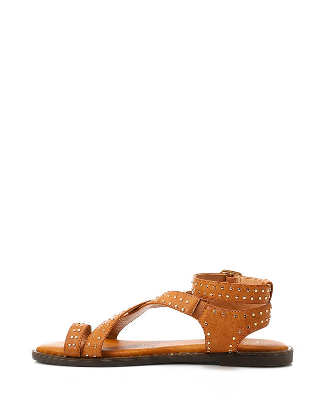 JAL-DJTX-001 Criss-Cross Strap Sandal