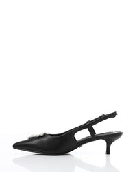 JAL-DJTX-005 Knot-Detail Flat Heel